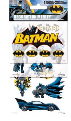 AUTOCOLLANTS BATMAN MEDLEY- 2 FEUILLES